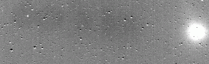 Komet C/2018 N1 yang dipotret Teleskop TESS. Kredit: NASA