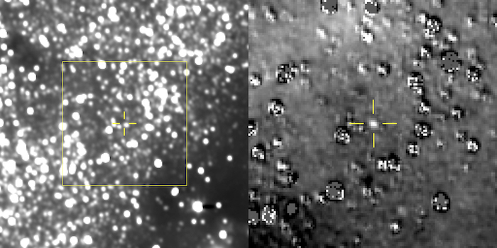 Citra Sabuk Kuiper Ultima Thule yang dipotret New Horizons. Kredit: NASA